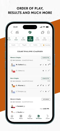 Скриншот 5 — Roland-Garros Officiel