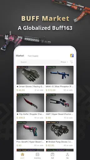 Скриншот 1 — BUFF Market - Trade CS2 Skins