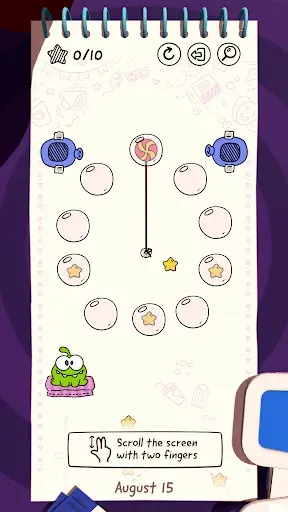 Скриншот 1 — Cut the Rope Daily