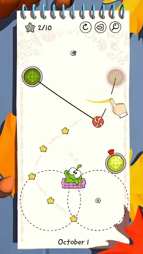 Скриншот 3 — Cut the Rope Daily