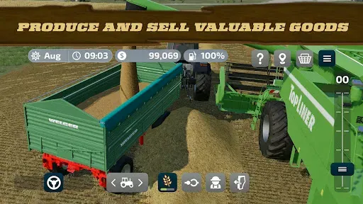 Скриншот 3 — Farming Simulator 23 NETFLIX