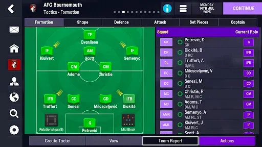 Скриншот 3 — Football Manager 26 Mobile