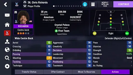 Скриншот 5 — Football Manager 26 Mobile