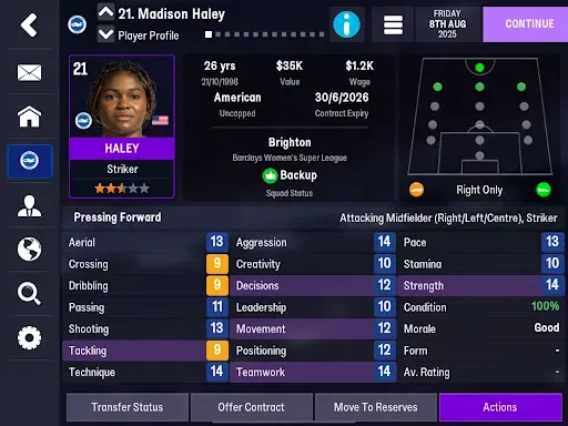 Скриншот 6 — Football Manager 26 Mobile