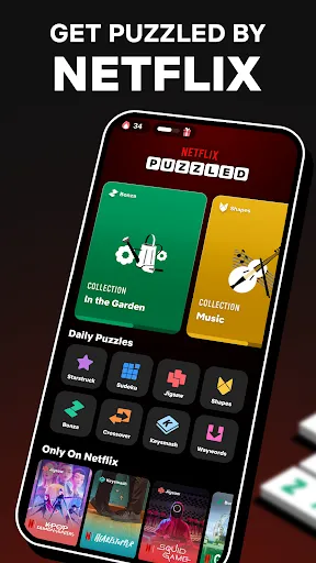 Скриншот 1 — Netflix Puzzled