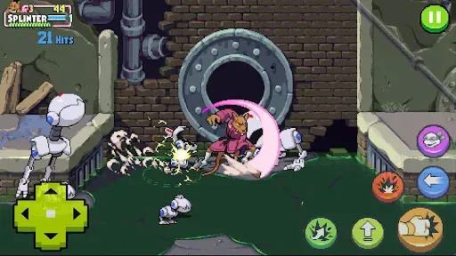 Скриншот 2 — TMNT: Shredder's Revenge