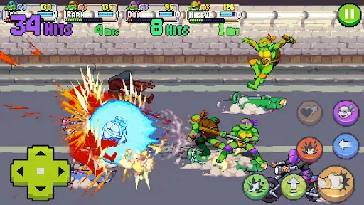 Скриншот 4 — TMNT: Shredder's Revenge