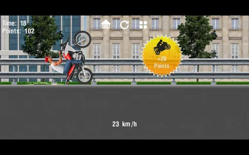 Скриншот 2 — Moto Wheelie