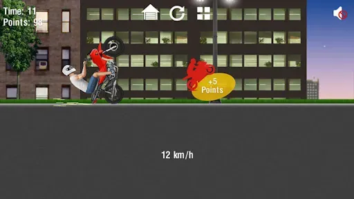 Скриншот 1 — Moto Wheelie 2 Plus