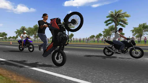 Скриншот 1 — Moto Wheelie 3D