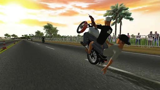 Скриншот 3 — Moto Wheelie 3D