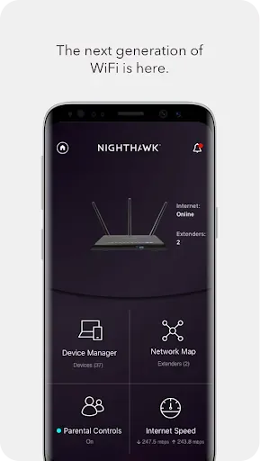 Скриншот 1 — NETGEAR Nighthawk WiFi Router
