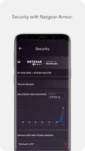 Скриншот 3 — NETGEAR Nighthawk WiFi Router