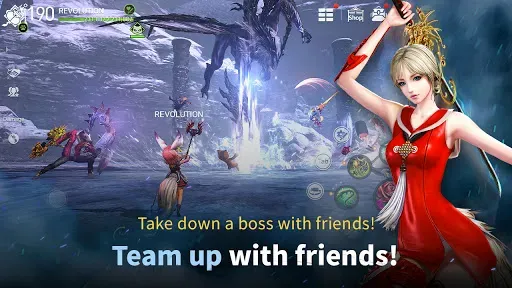 Скриншот 2 — Blade&Soul Revolution