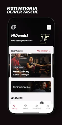 Скриншот 1 — Fitness First Germany