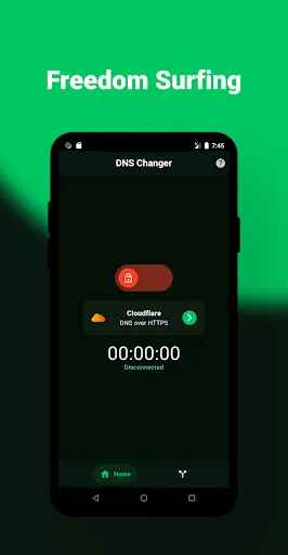 Скриншот 1 — DNS Changer - Resolvr