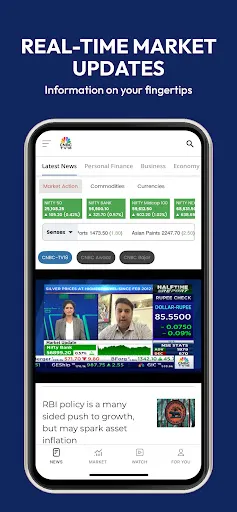 Скриншот 3 — CNBC-TV18: Business News