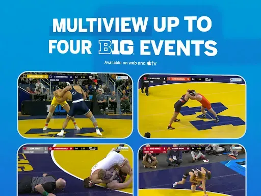 Скриншот 8 — B1G+: Watch College Sports