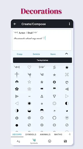 Скриншот 3 — Fonts - Fancy Fonts Art