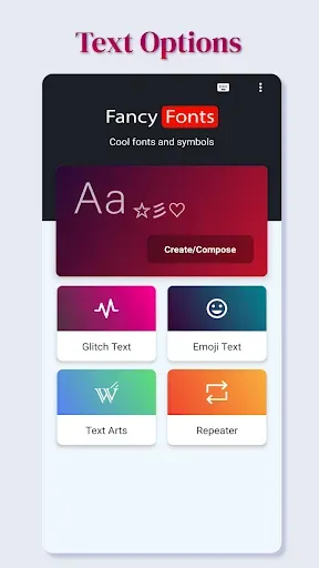 Скриншот 4 — Fonts - Fancy Fonts Art