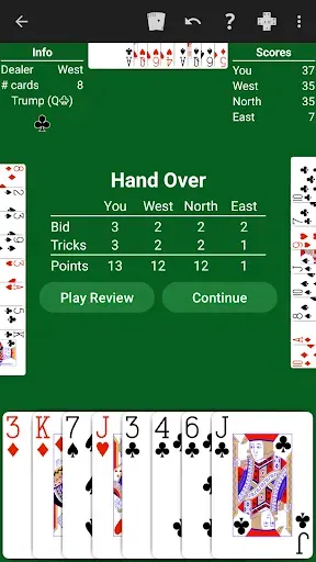 Скриншот 2 — Oh Hell - Expert AI
