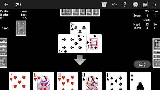 Скриншот 6 — 29 Card Game - Expert AI