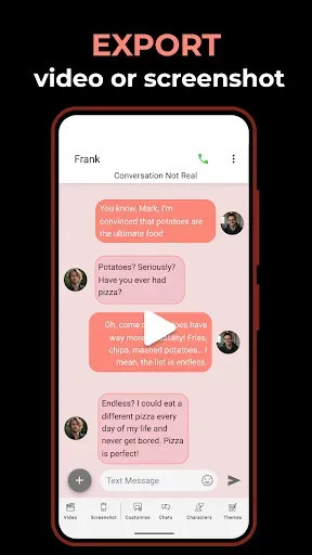 Скриншот 3 — Fake Chat Text Message Creator