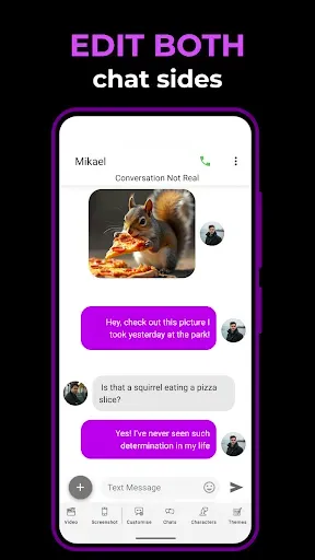 Скриншот 6 — Fake Chat Text Message Creator