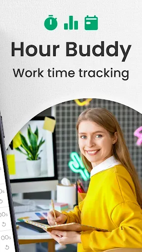 Скриншот 2 — Hour Buddy: Work Time Tracking