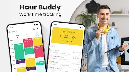 Скриншот 7 — Hour Buddy: Work Time Tracking