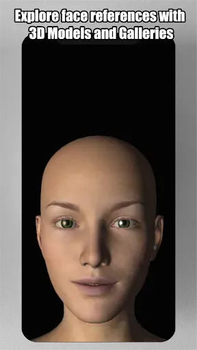 Скриншот 1 — Face Model - 3D Head pose tool