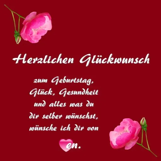 Скриншот 5 — Glückwünsche Geburtstagsgrüße