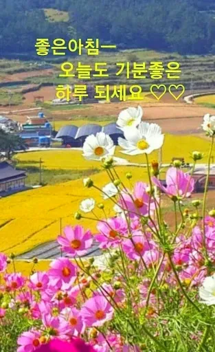 Скриншот 8 — 좋은아침 인사말 이미지 좋은글귀 모음 아침저녁인사