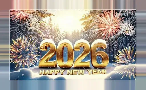 Скриншот 1 — Wishes Happy New Year 2026