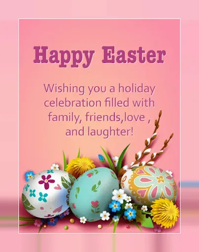 Скриншот 6 — Happy Easter Wishes and Images