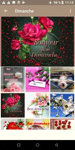Скриншот 8 — Jours de la semaine français