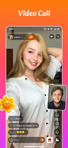 Скриншот 1 — ChattyGo - Video Chat Online