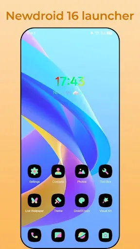 Скриншот 1 — NewDroid Launcher 2026