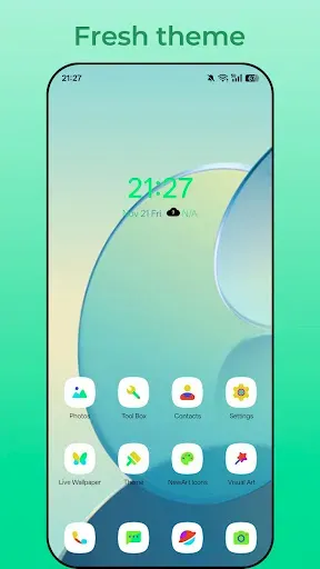 Скриншот 2 — NewDroid Launcher 2026
