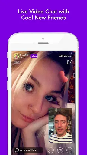 Скриншот 2 — Coco - Live Video Chat HD