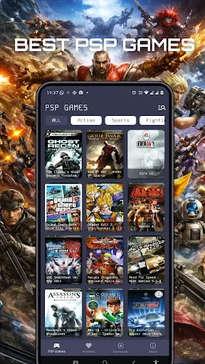 Скриншот 2 — PSP Games Downloader 2026