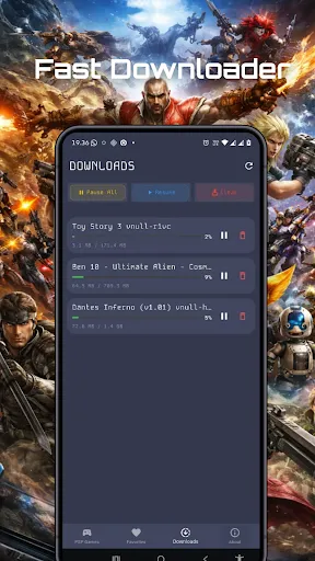 Скриншот 3 — PSP Games Downloader 2026
