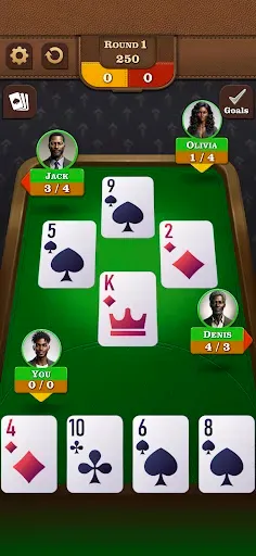 Скриншот 1 — Spades: Играйте в карты онлайн