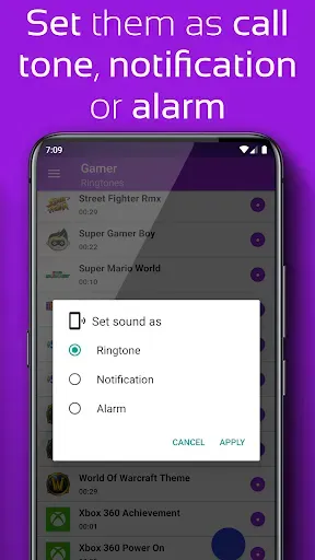 Скриншот 3 — Gamer Ringtones