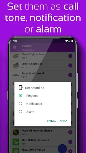 Скриншот 7 — Gamer Ringtones