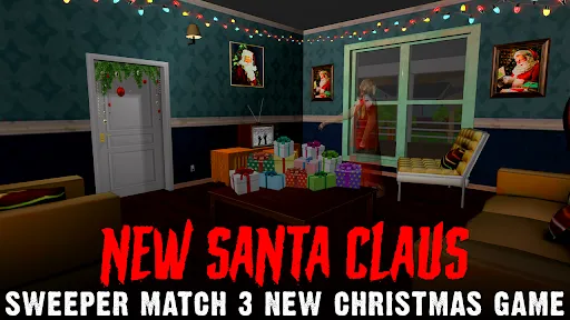 Скриншот 1 — Granny Santa Claus Match 3