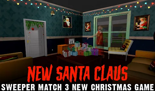 Скриншот 5 — Granny Santa Claus Match 3