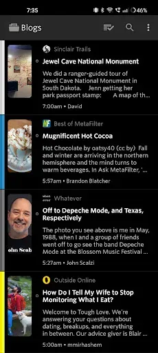 Скриншот 3 — NewsBlur