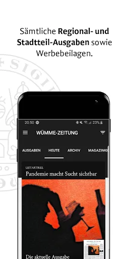 Скриншот 4 — WESER-KURIER E-Paper