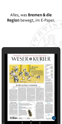 Скриншот 7 — WESER-KURIER E-Paper